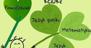 Życzymy powodzenia ósmoklasistom!