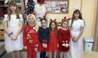 Wizyta Świętego Mikołaja w naszej szkole.