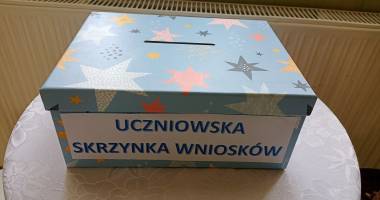Skrzyneczka wniosków uczniowskich