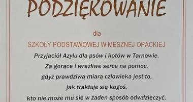 Serdeczne podziękowania!